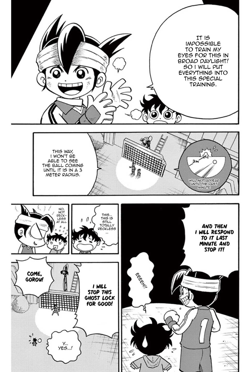 Inazuma Eleven Chapter 5 page 20 - Chapter 5: Break the Spell, Raimon Junior High