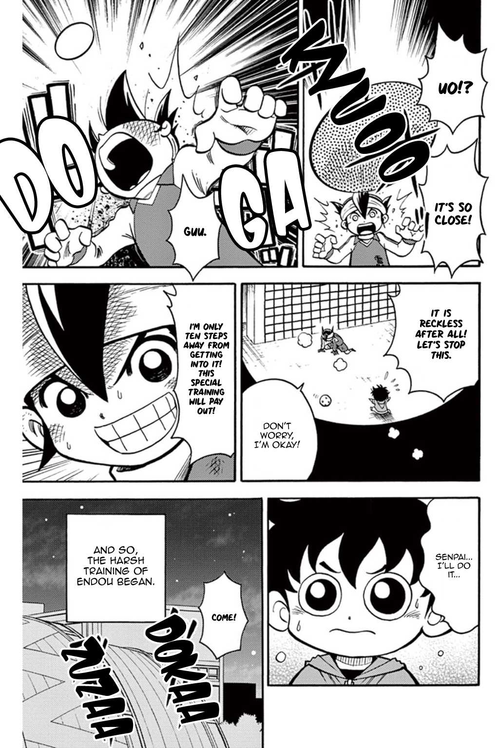 Inazuma Eleven Chapter 5 page 22 - Chapter 5: Break the Spell, Raimon Junior High