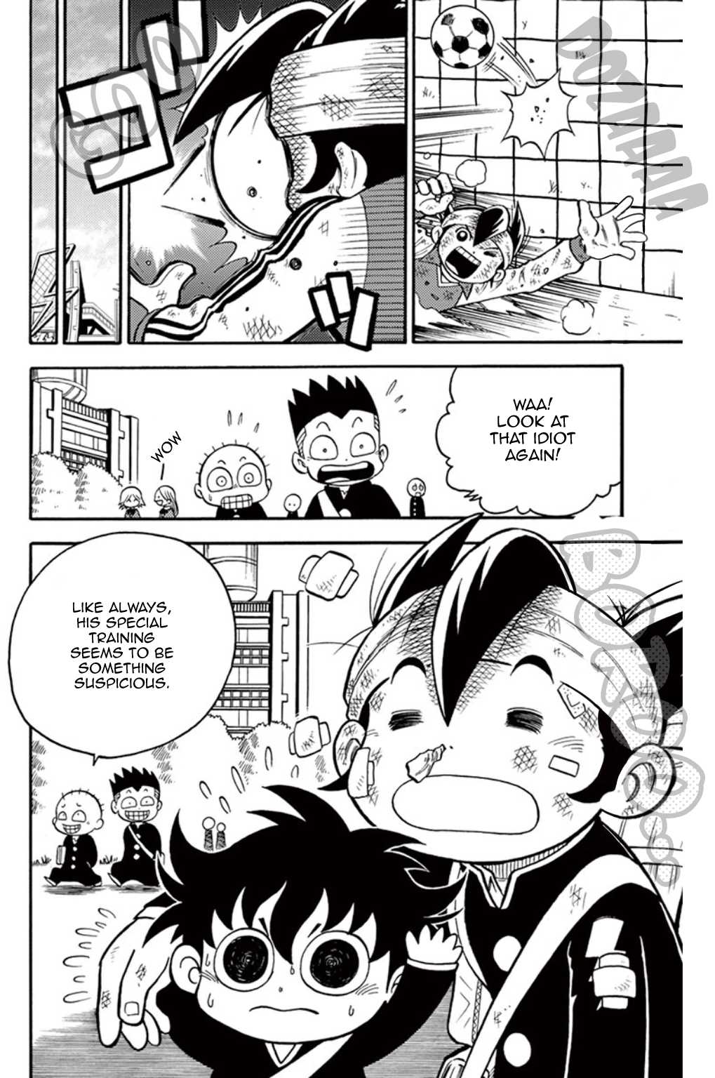 Inazuma Eleven Chapter 5 page 23 - Chapter 5: Break the Spell, Raimon Junior High