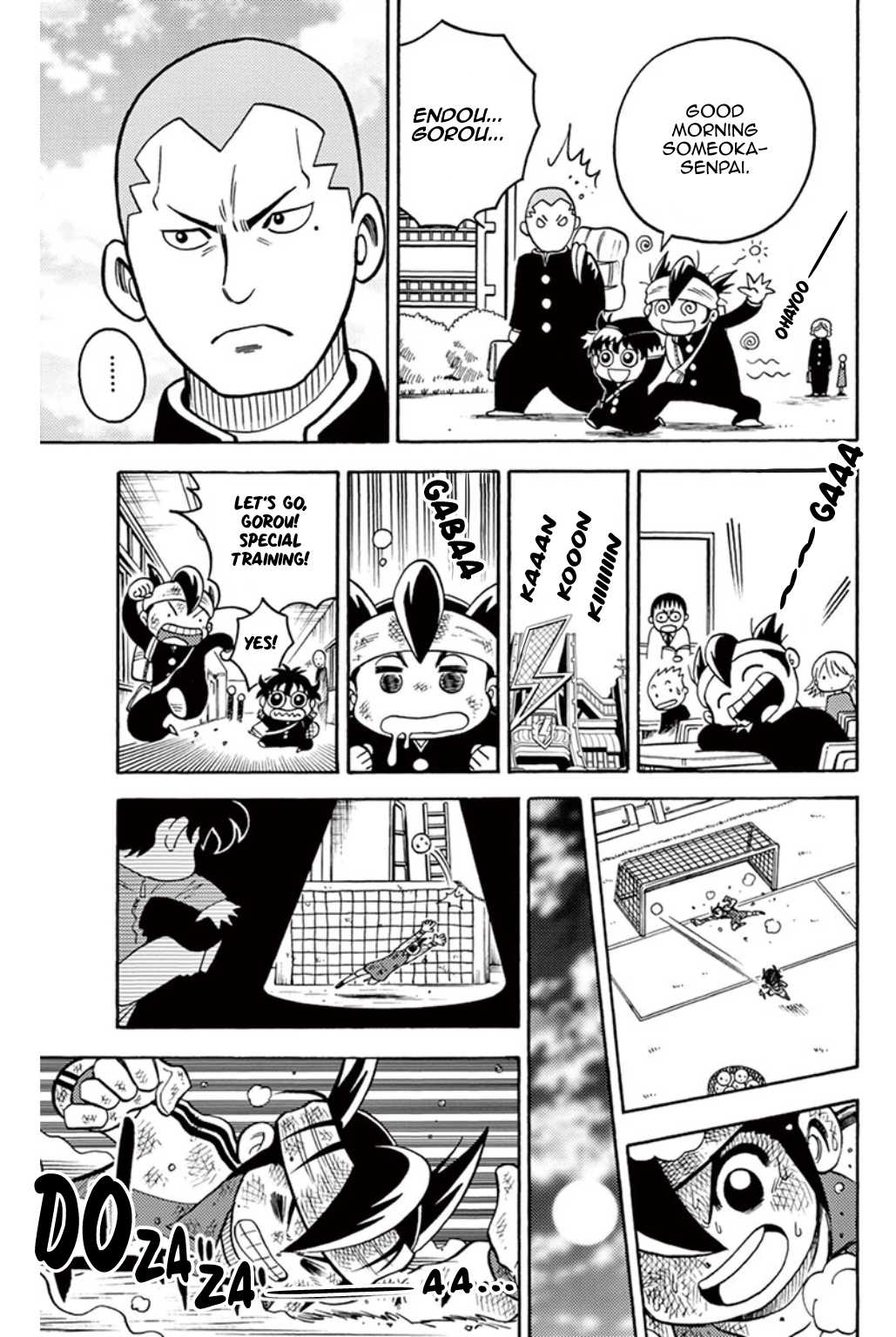 Inazuma Eleven Chapter 5 page 24 - Chapter 5: Break the Spell, Raimon Junior High