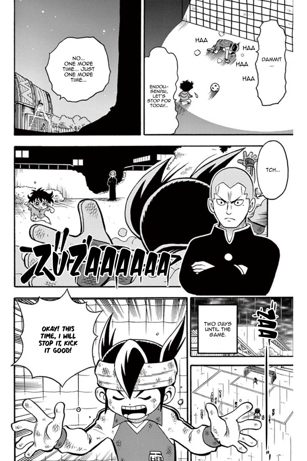 Inazuma Eleven Chapter 5 page 25 - Chapter 5: Break the Spell, Raimon Junior High
