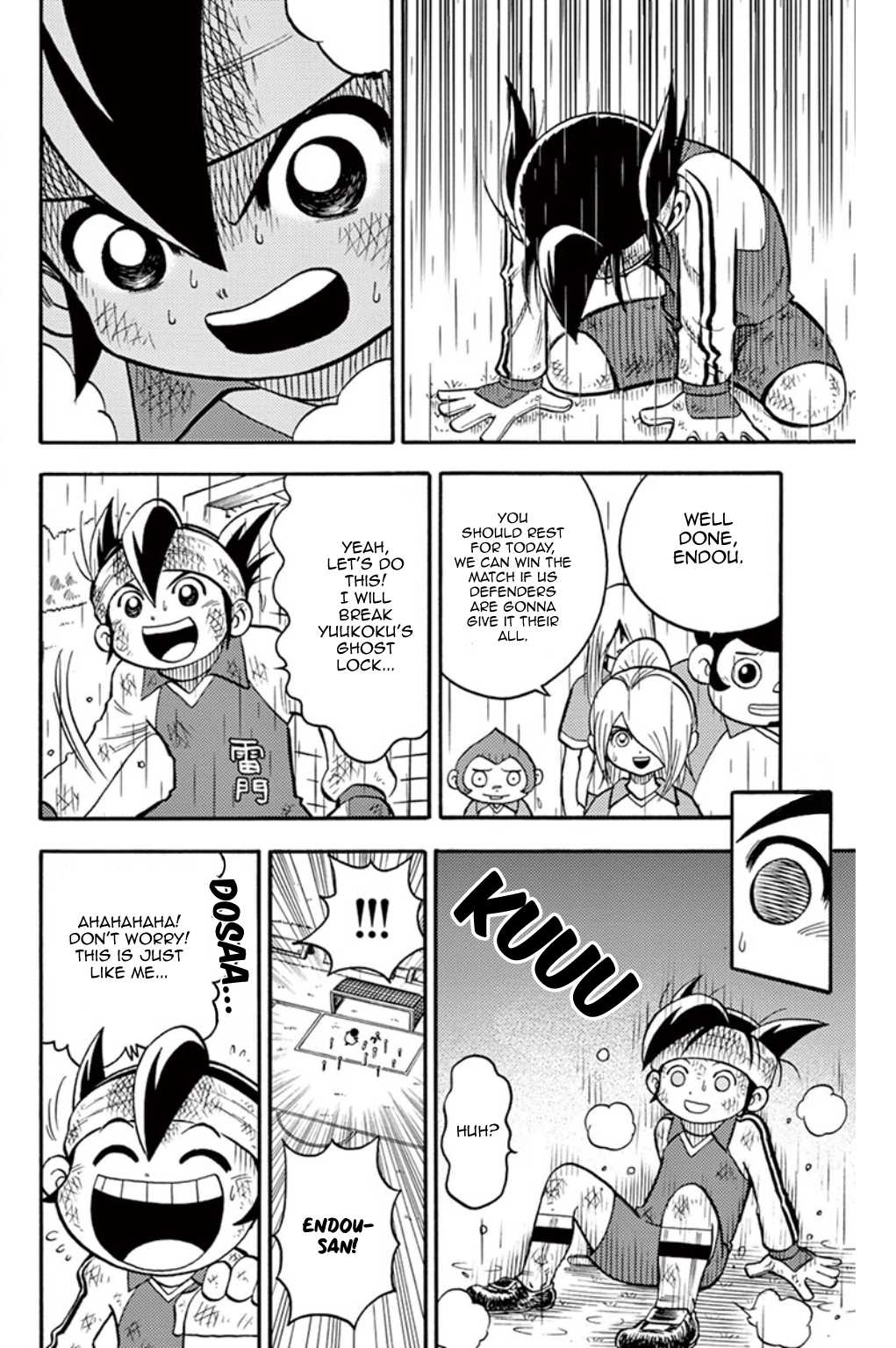 Inazuma Eleven Chapter 5 page 27 - Chapter 5: Break the Spell, Raimon Junior High