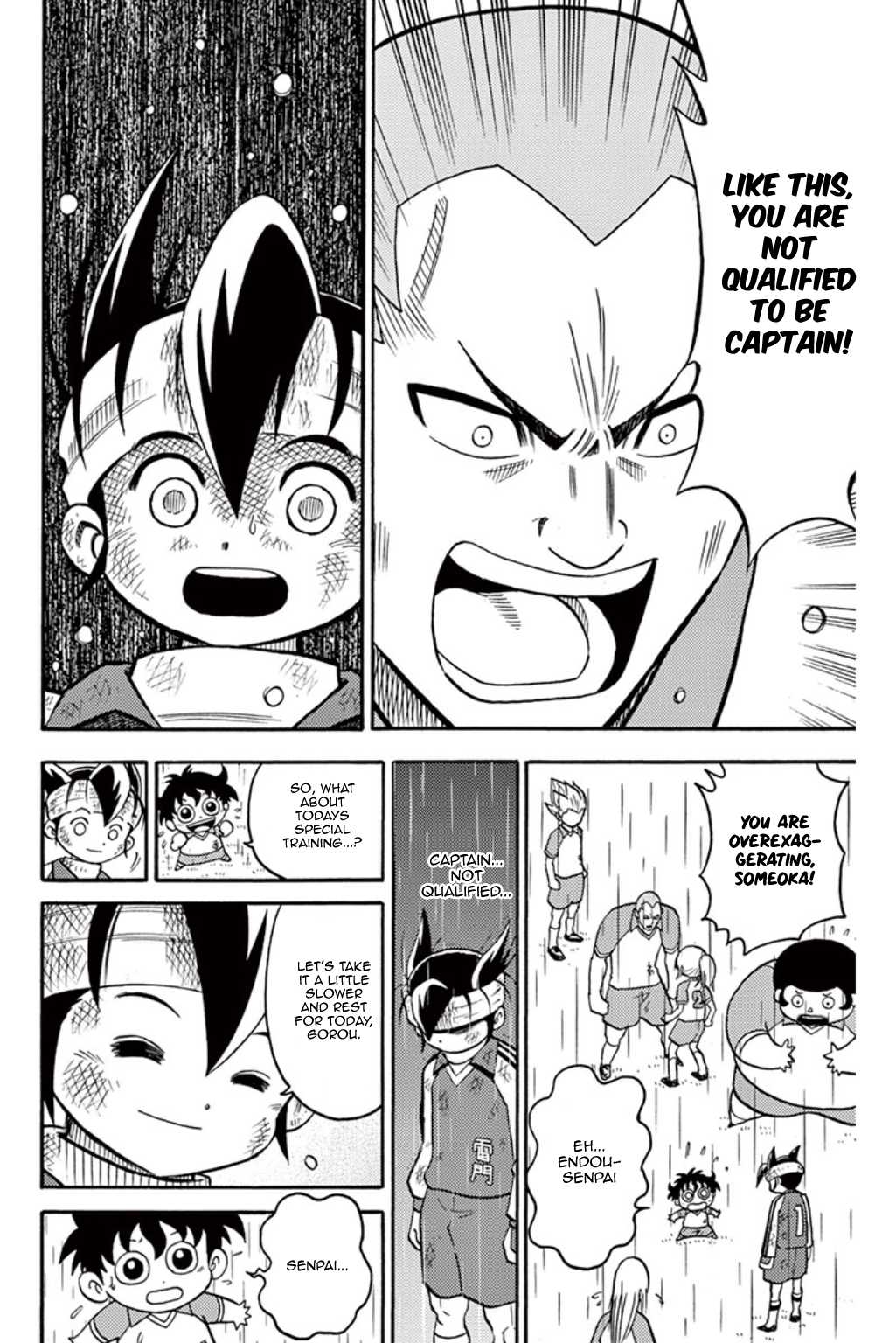 Inazuma Eleven Chapter 5 page 29 - Chapter 5: Break the Spell, Raimon Junior High