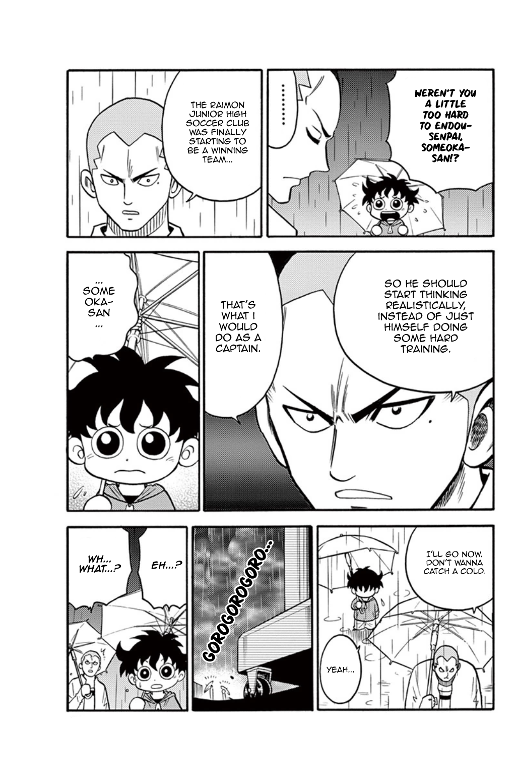 Inazuma Eleven Chapter 5 page 32 - Chapter 5: Break the Spell, Raimon Junior High