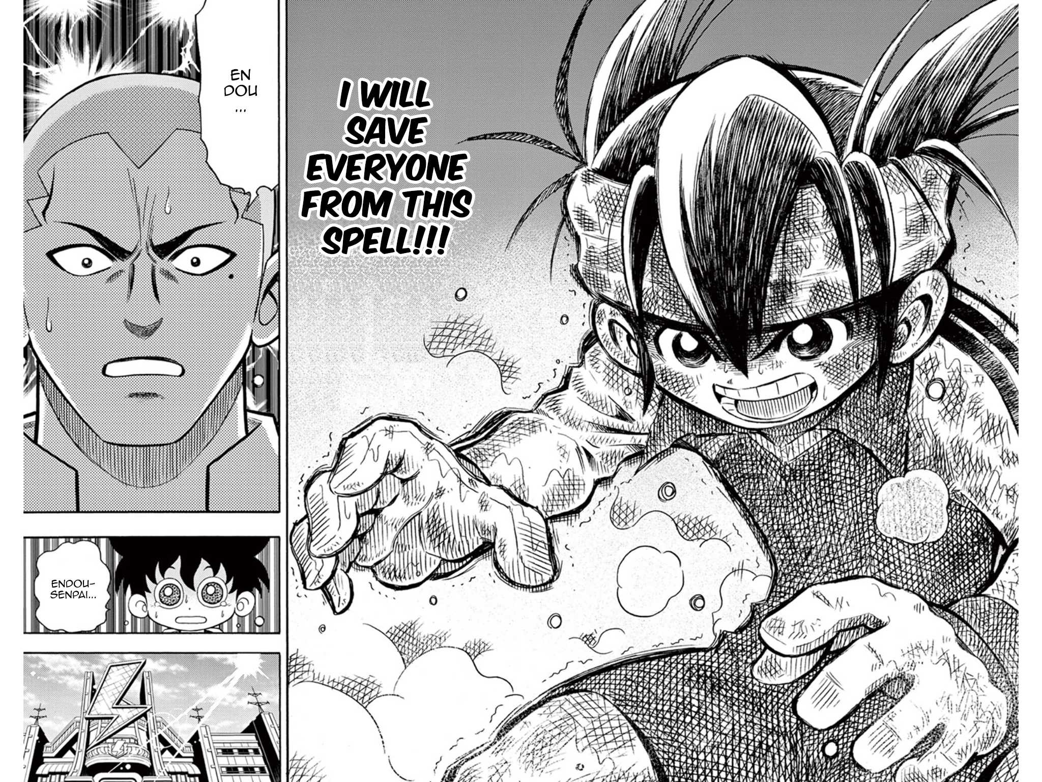 Inazuma Eleven Chapter 5 page 37 - Chapter 5: Break the Spell, Raimon Junior High