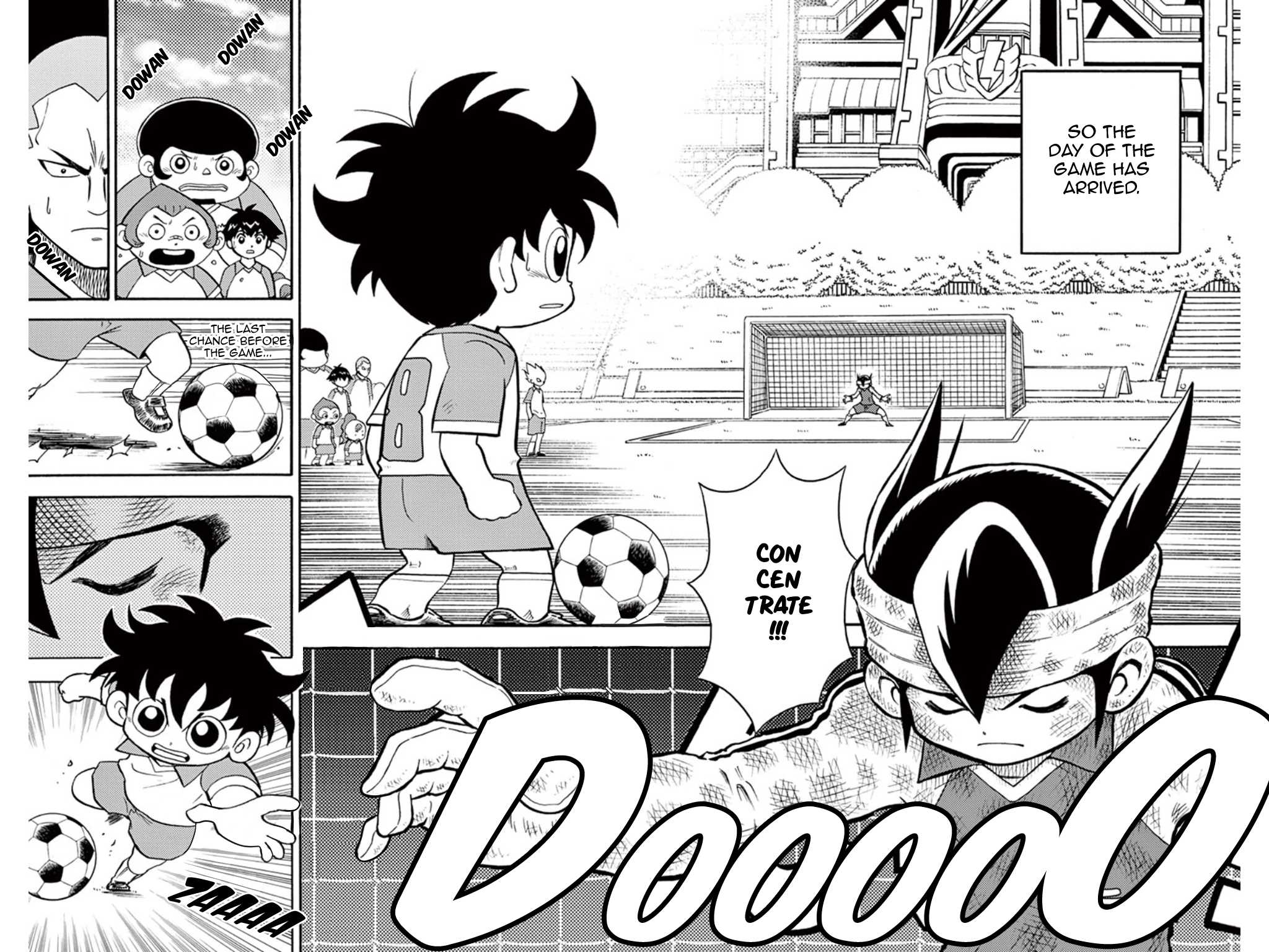 Inazuma Eleven Chapter 5 page 38 - Chapter 5: Break the Spell, Raimon Junior High