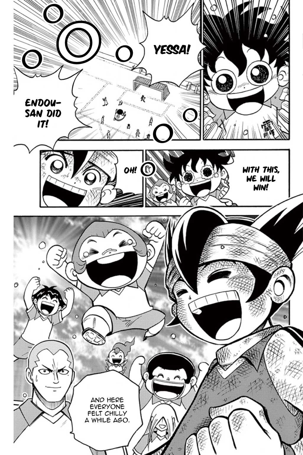 Inazuma Eleven Chapter 5 page 40 - Chapter 5: Break the Spell, Raimon Junior High