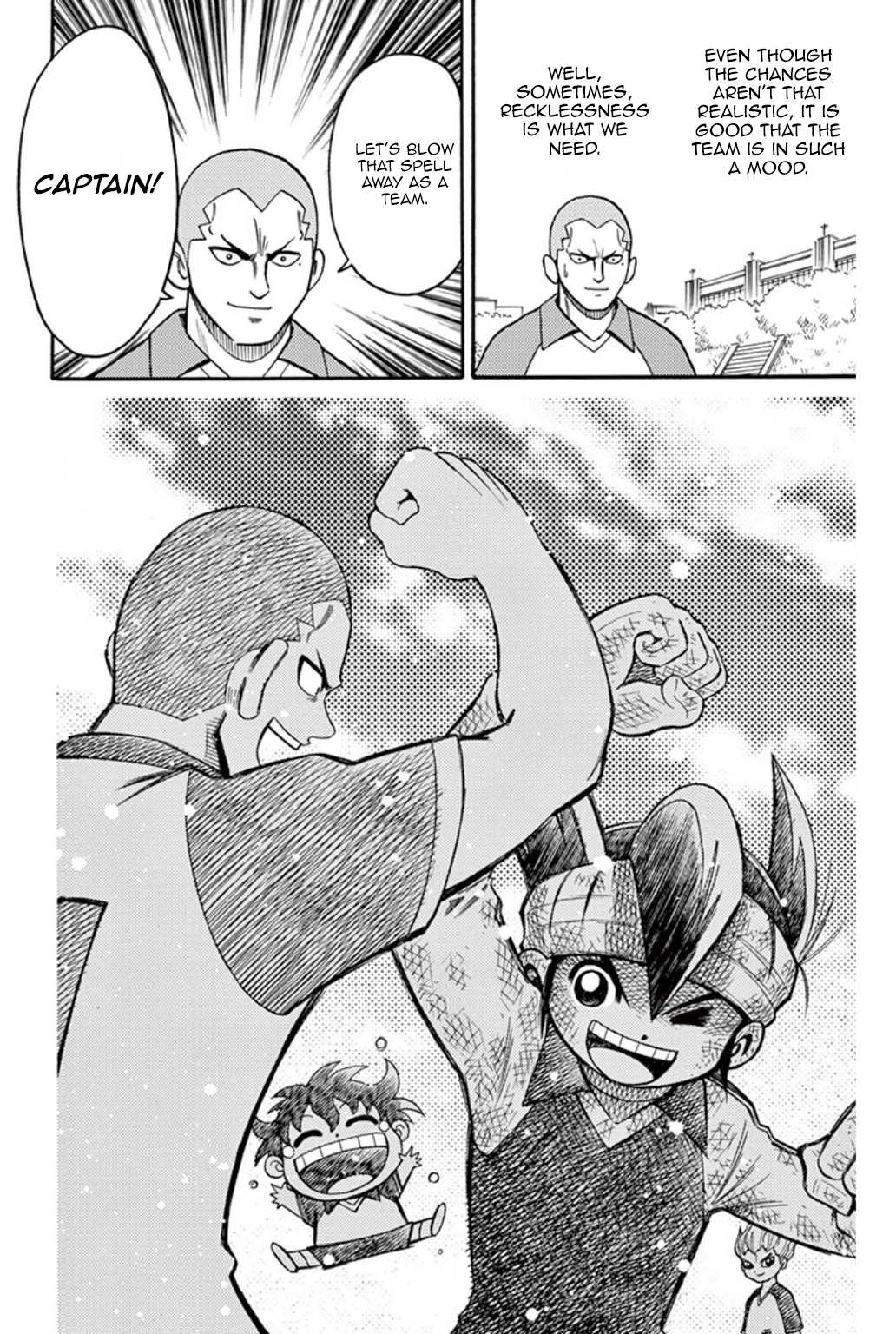 Inazuma Eleven Chapter 5 page 41 - Chapter 5: Break the Spell, Raimon Junior High