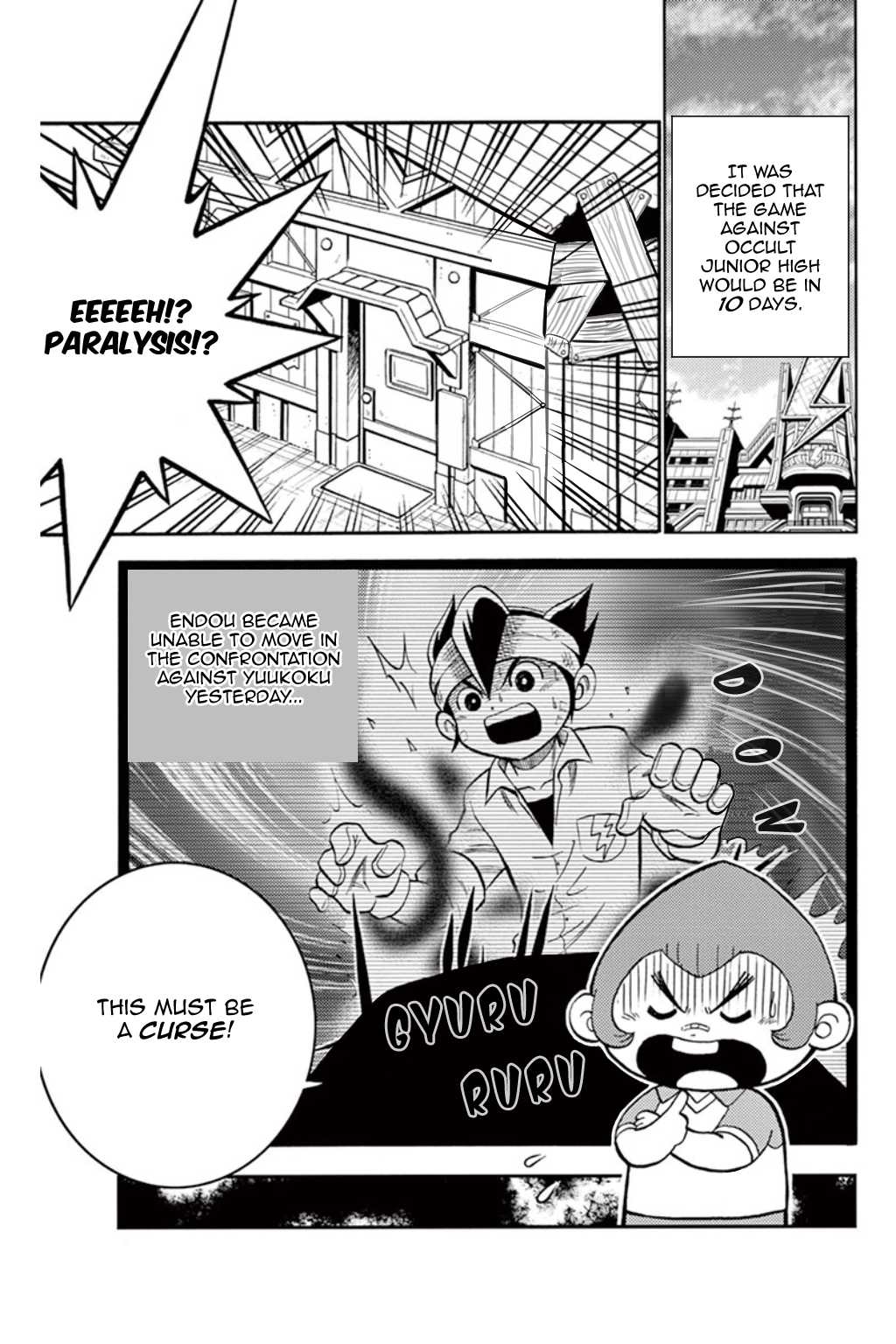 Inazuma Eleven Chapter 5 page 8 - Chapter 5: Break the Spell, Raimon Junior High