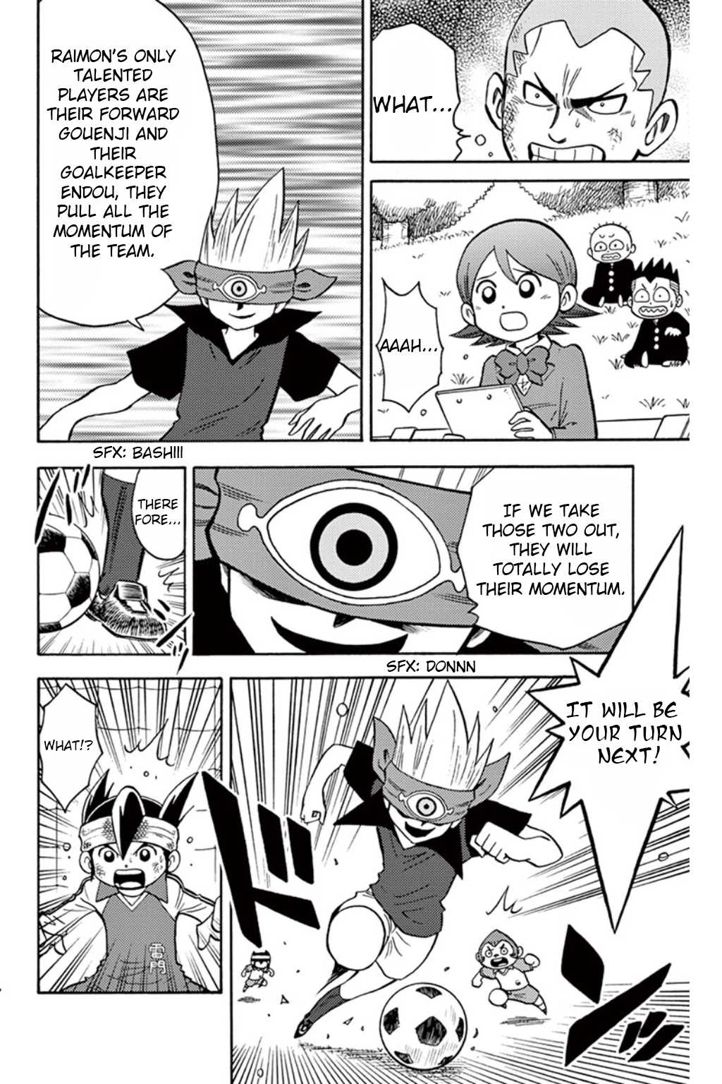 Inazuma Eleven Chapter 6 page 10 - Chapter 6: Break the Limit