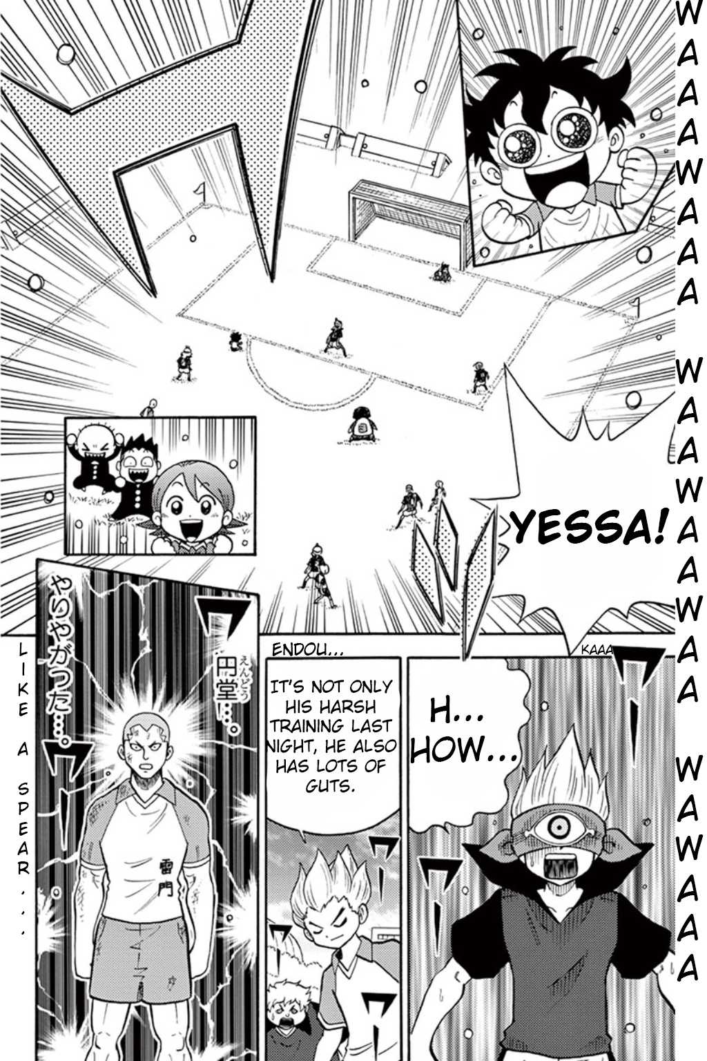 Inazuma Eleven Chapter 6 page 21 - Chapter 6: Break the Limit