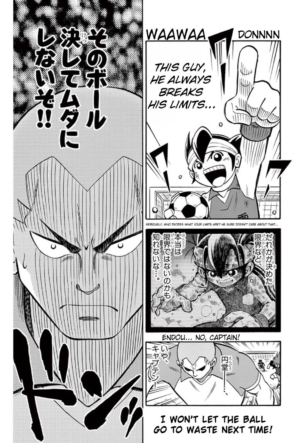 Inazuma Eleven Chapter 6 page 22 - Chapter 6: Break the Limit