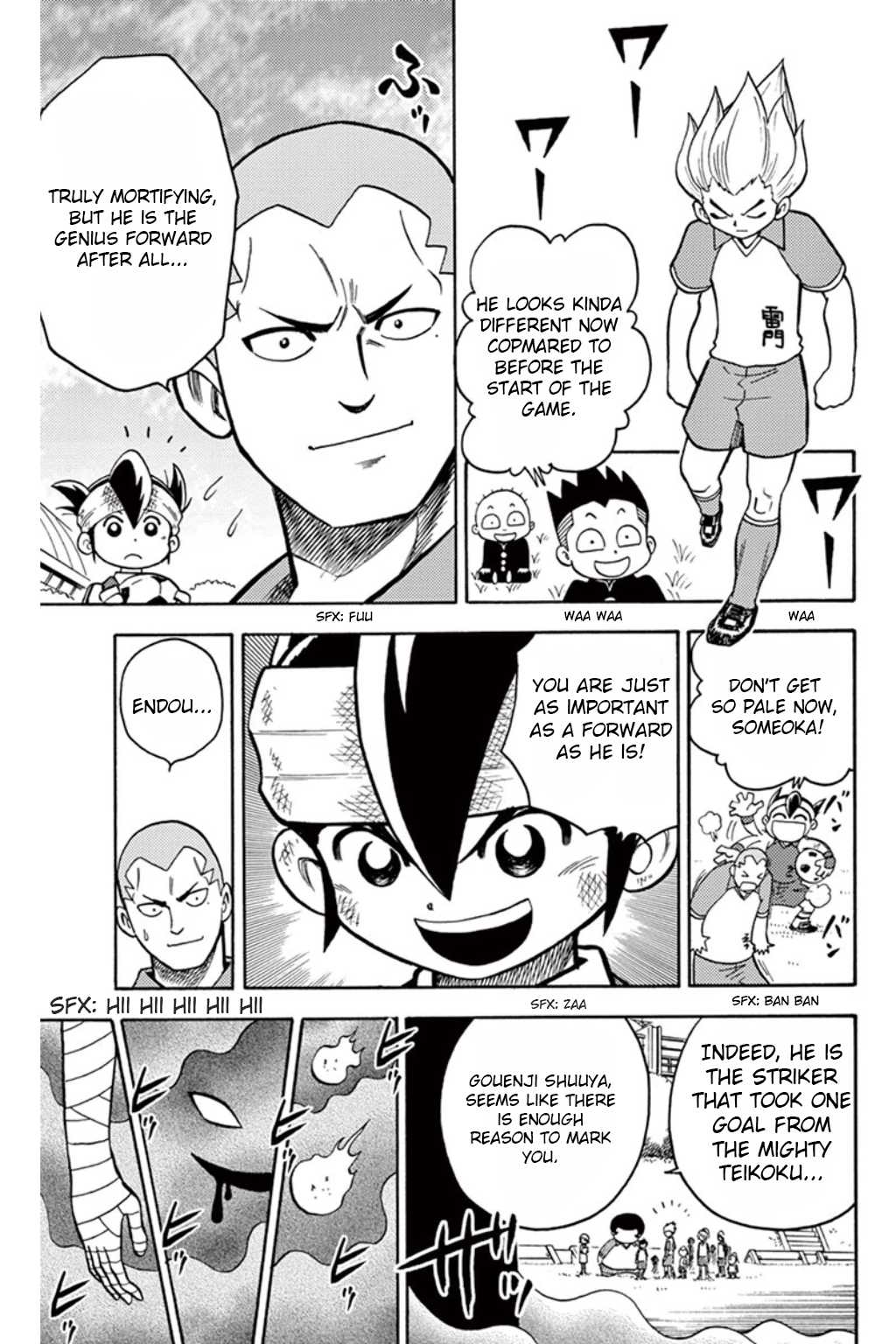 Inazuma Eleven Chapter 6 page 4 - Chapter 6: Break the Limit