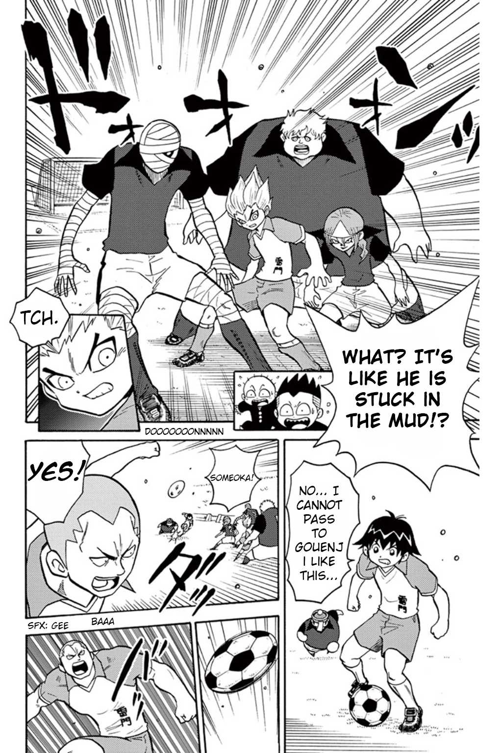 Inazuma Eleven Chapter 6 page 8 - Chapter 6: Break the Limit
