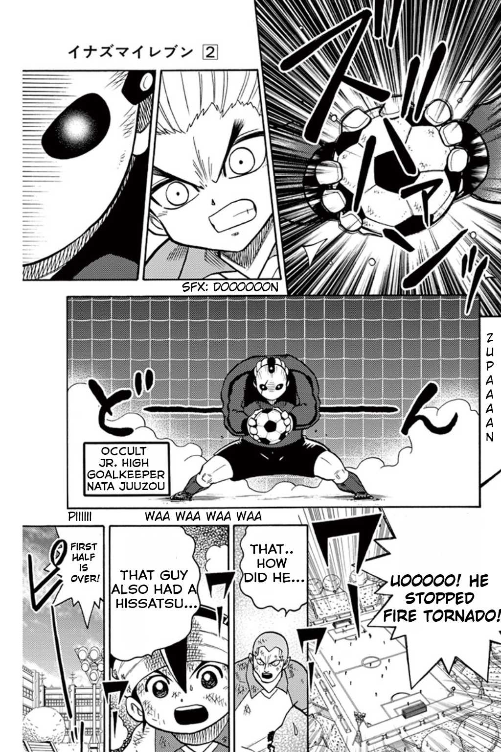 Inazuma Eleven Chapter 7 page 10 - Chapter 7: Awaken! Genius Gouenji