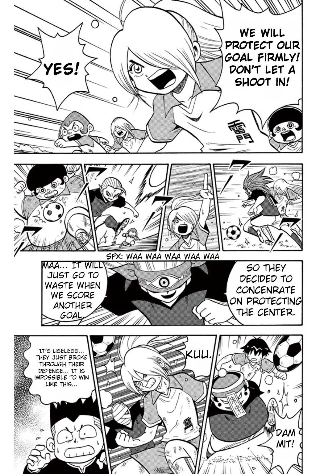 Inazuma Eleven Chapter 7 page 12 - Chapter 7: Awaken! Genius Gouenji