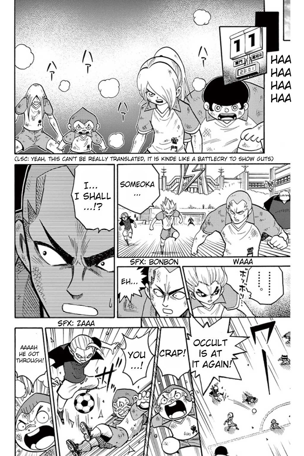 Inazuma Eleven Chapter 7 page 13 - Chapter 7: Awaken! Genius Gouenji