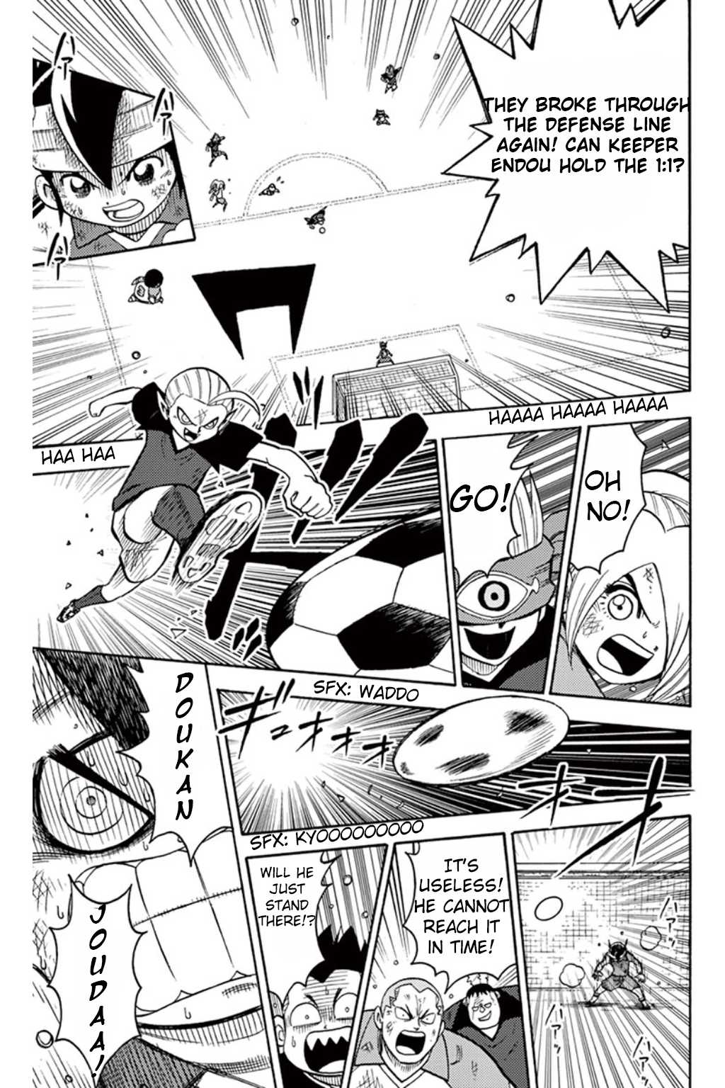 Inazuma Eleven Chapter 7 page 14 - Chapter 7: Awaken! Genius Gouenji