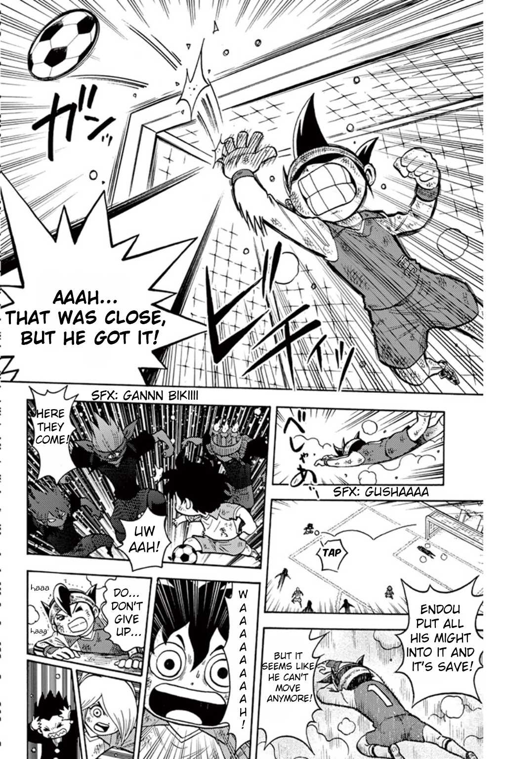Inazuma Eleven Chapter 7 page 15 - Chapter 7: Awaken! Genius Gouenji