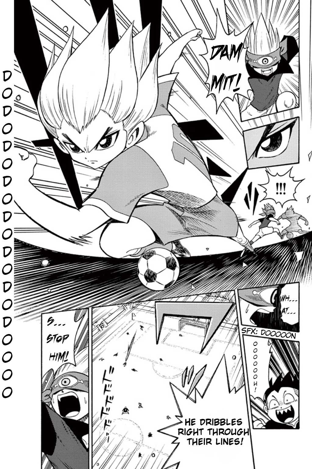 Inazuma Eleven Chapter 7 page 18 - Chapter 7: Awaken! Genius Gouenji