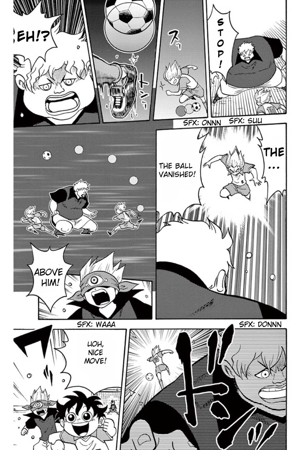 Inazuma Eleven Chapter 7 page 20 - Chapter 7: Awaken! Genius Gouenji