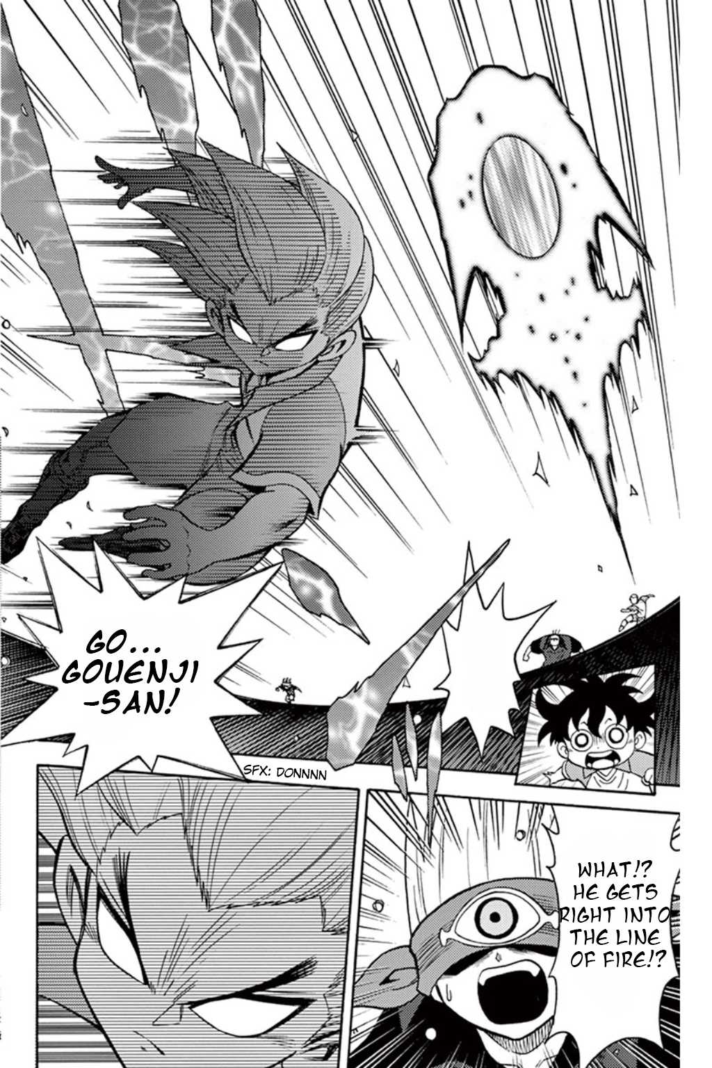 Inazuma Eleven Chapter 7 page 25 - Chapter 7: Awaken! Genius Gouenji