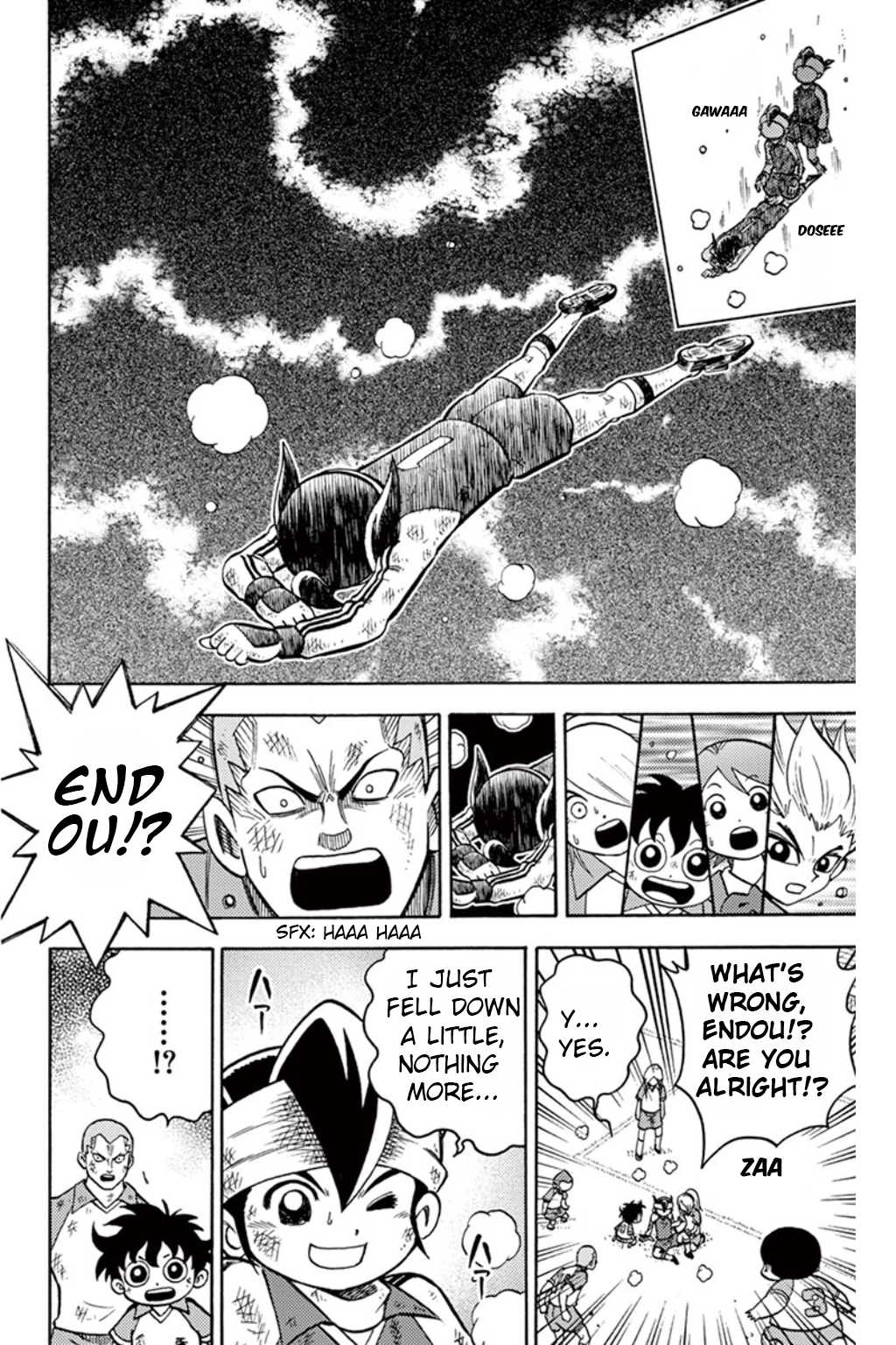 Inazuma Eleven Chapter 7 page 3 - Chapter 7: Awaken! Genius Gouenji