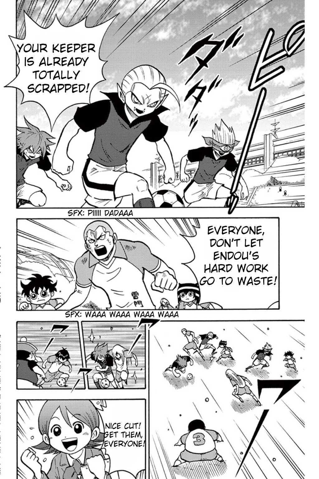 Inazuma Eleven Chapter 7 page 5 - Chapter 7: Awaken! Genius Gouenji