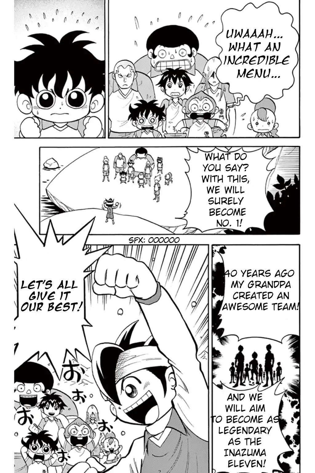 Inazuma Eleven Chapter 8 page 10 - Chapter 8: Aim for Victory! Super Hard Training Camp!
