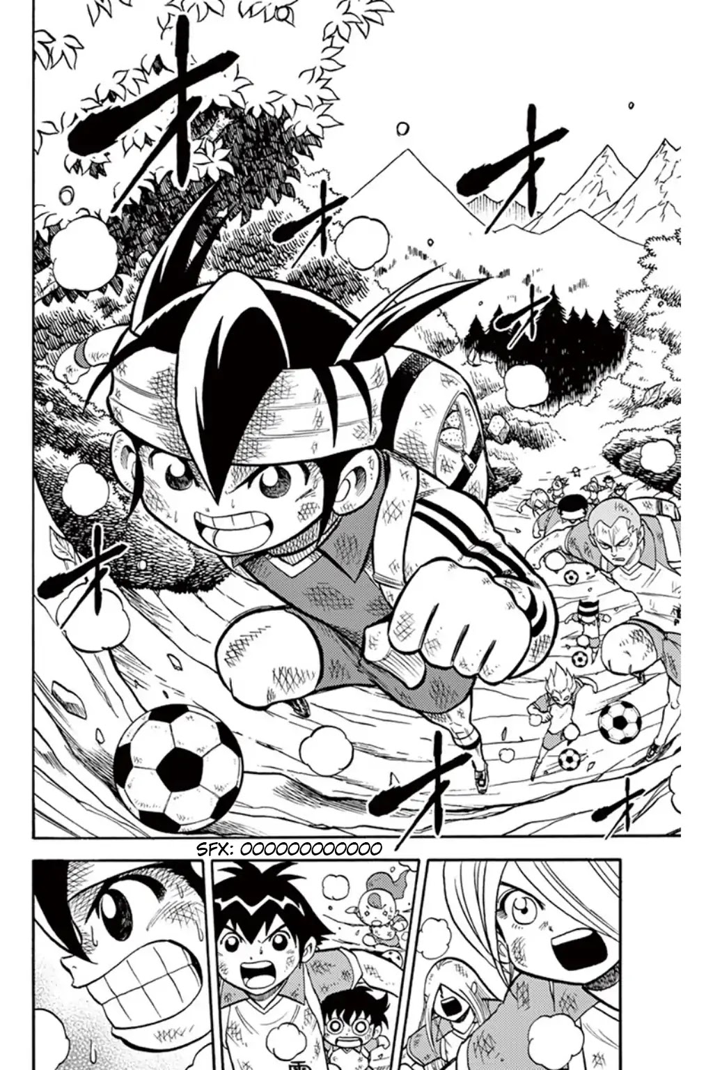 Inazuma Eleven Chapter 8 page 11 - Chapter 8: Aim for Victory! Super Hard Training Camp!
