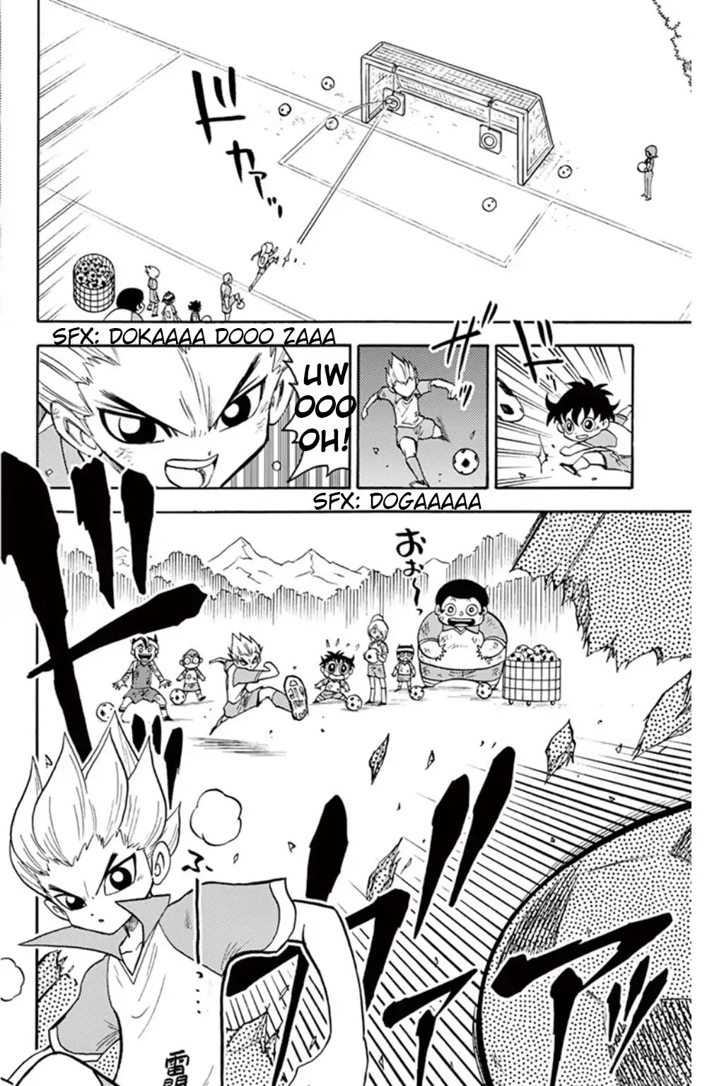 Inazuma Eleven Chapter 8 page 13 - Chapter 8: Aim for Victory! Super Hard Training Camp!