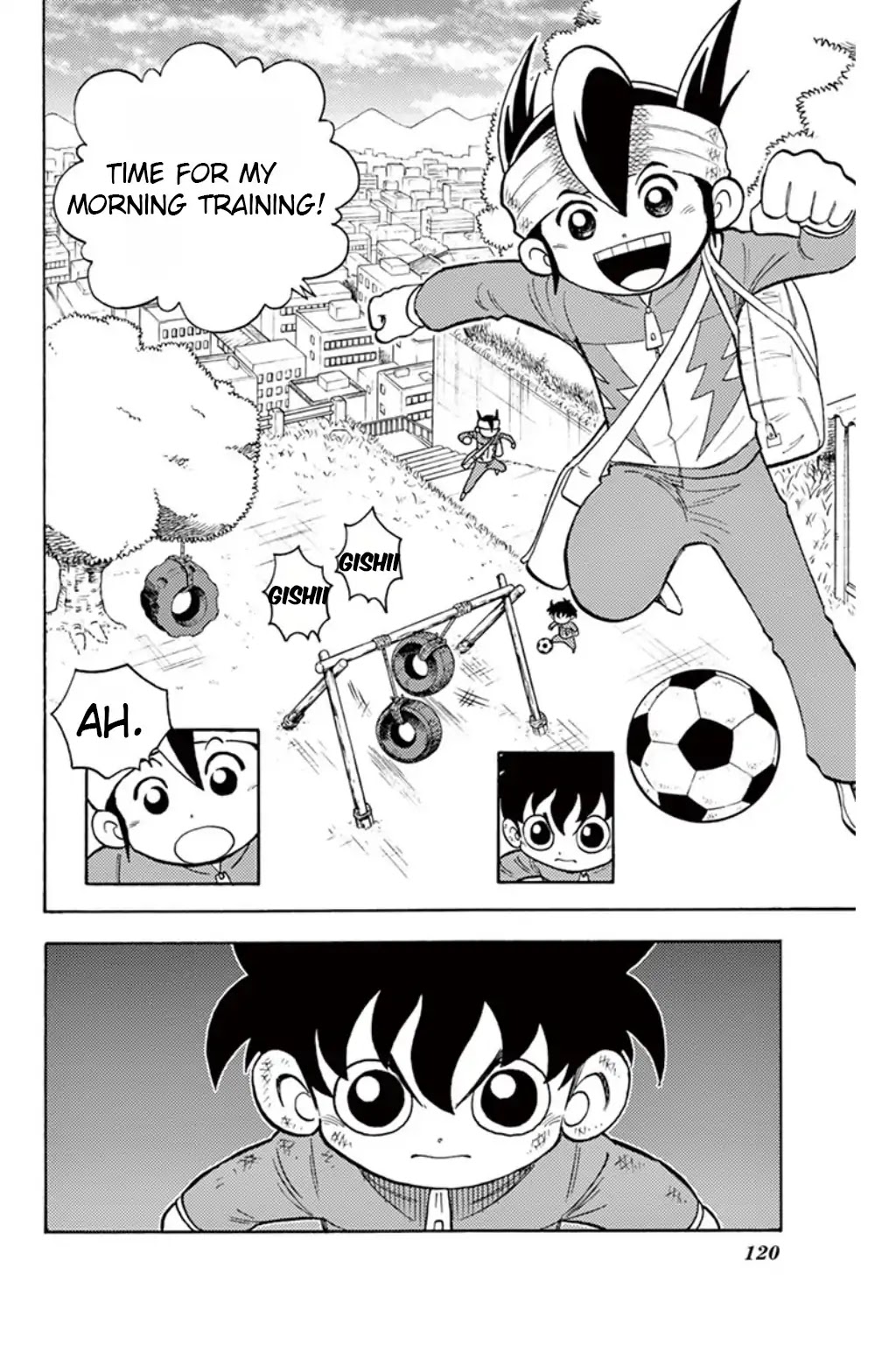 Inazuma Eleven Chapter 8 page 2 - Chapter 8: Aim for Victory! Super Hard Training Camp!