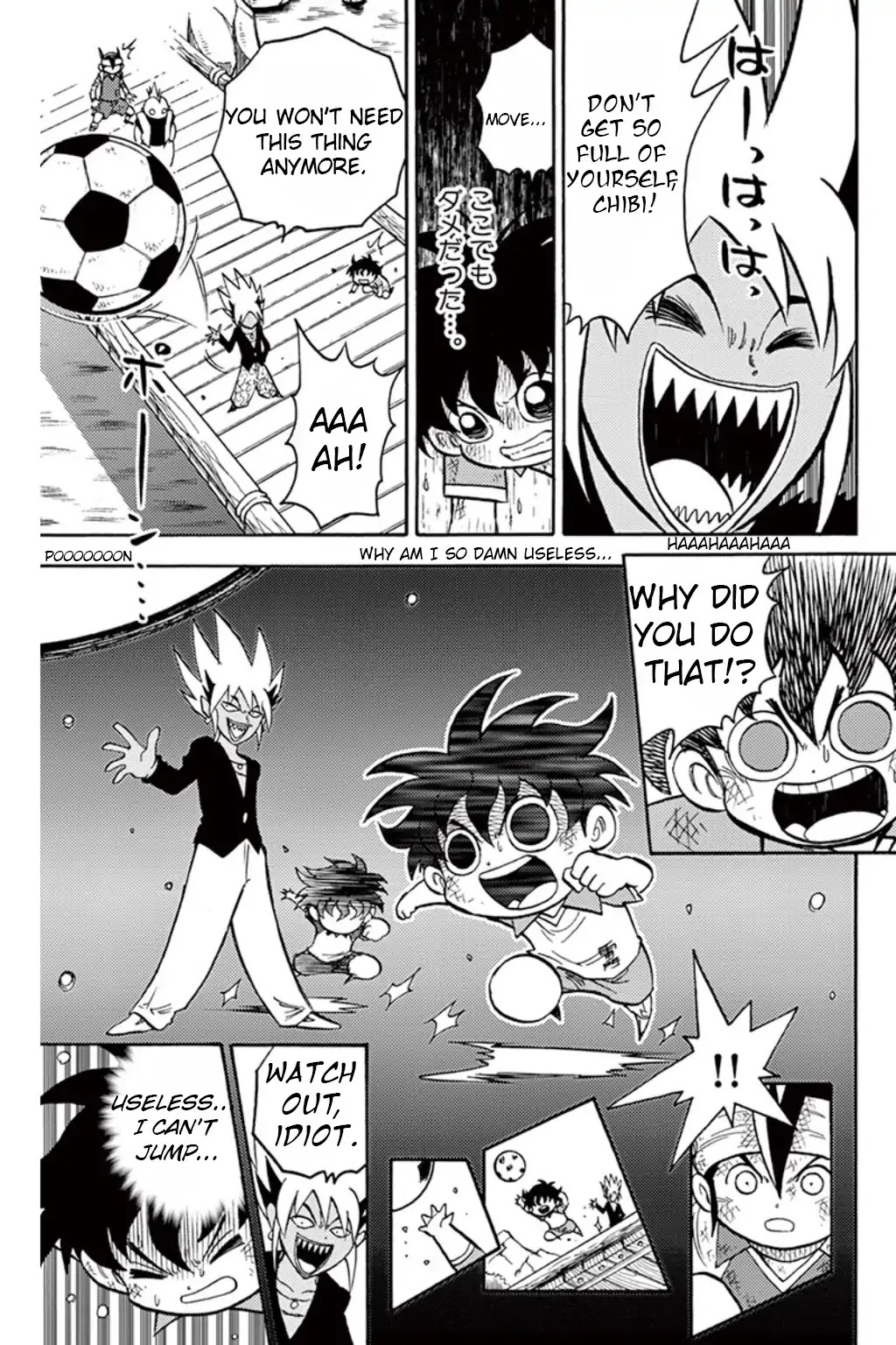 Inazuma Eleven Chapter 8 page 20 - Chapter 8: Aim for Victory! Super Hard Training Camp!