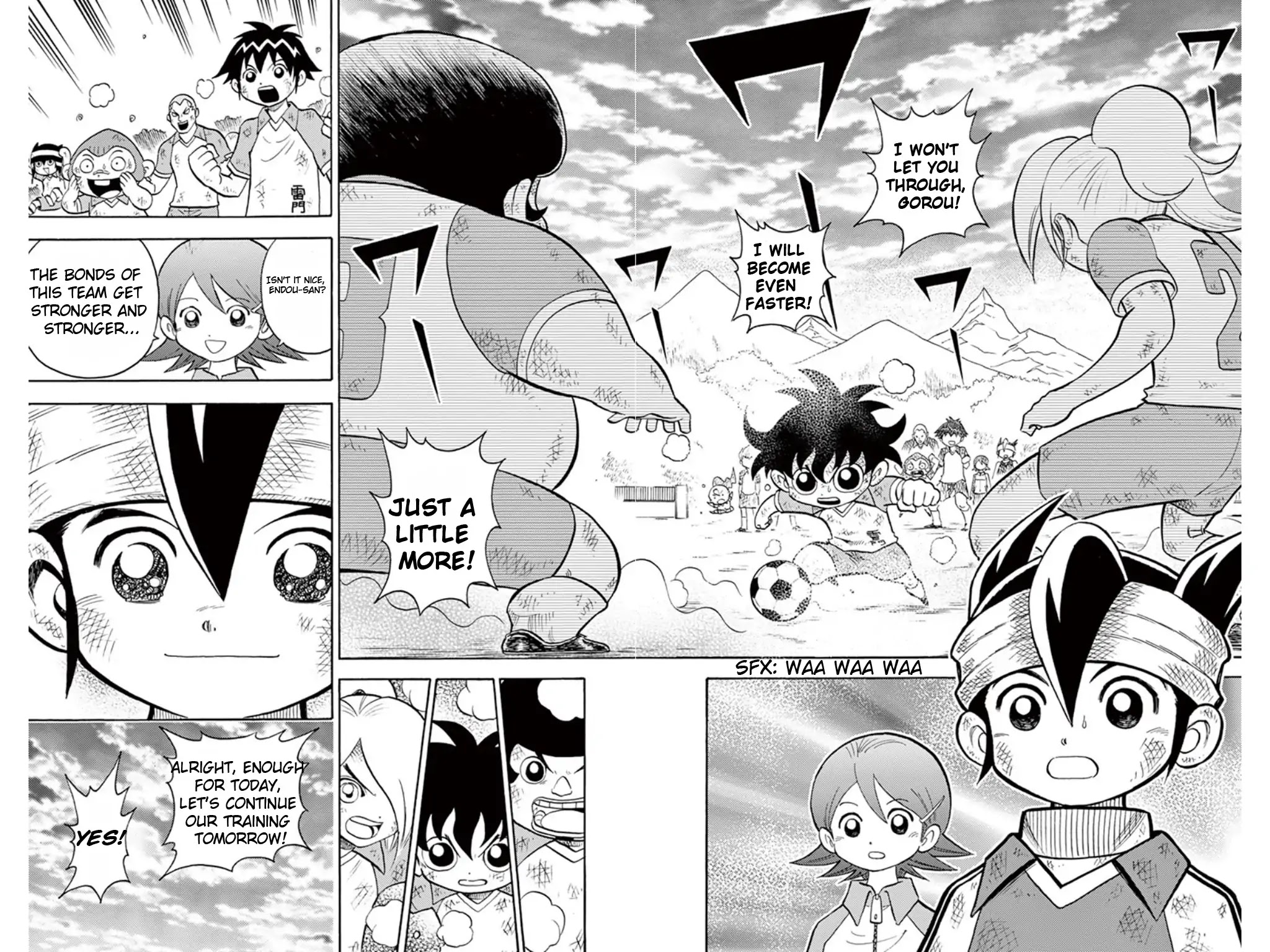 Inazuma Eleven Chapter 8 page 24 - Chapter 8: Aim for Victory! Super Hard Training Camp!