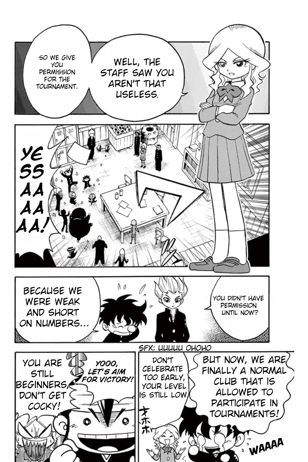Inazuma Eleven Chapter 8 page 6 - Chapter 8: Aim for Victory! Super Hard Training Camp!