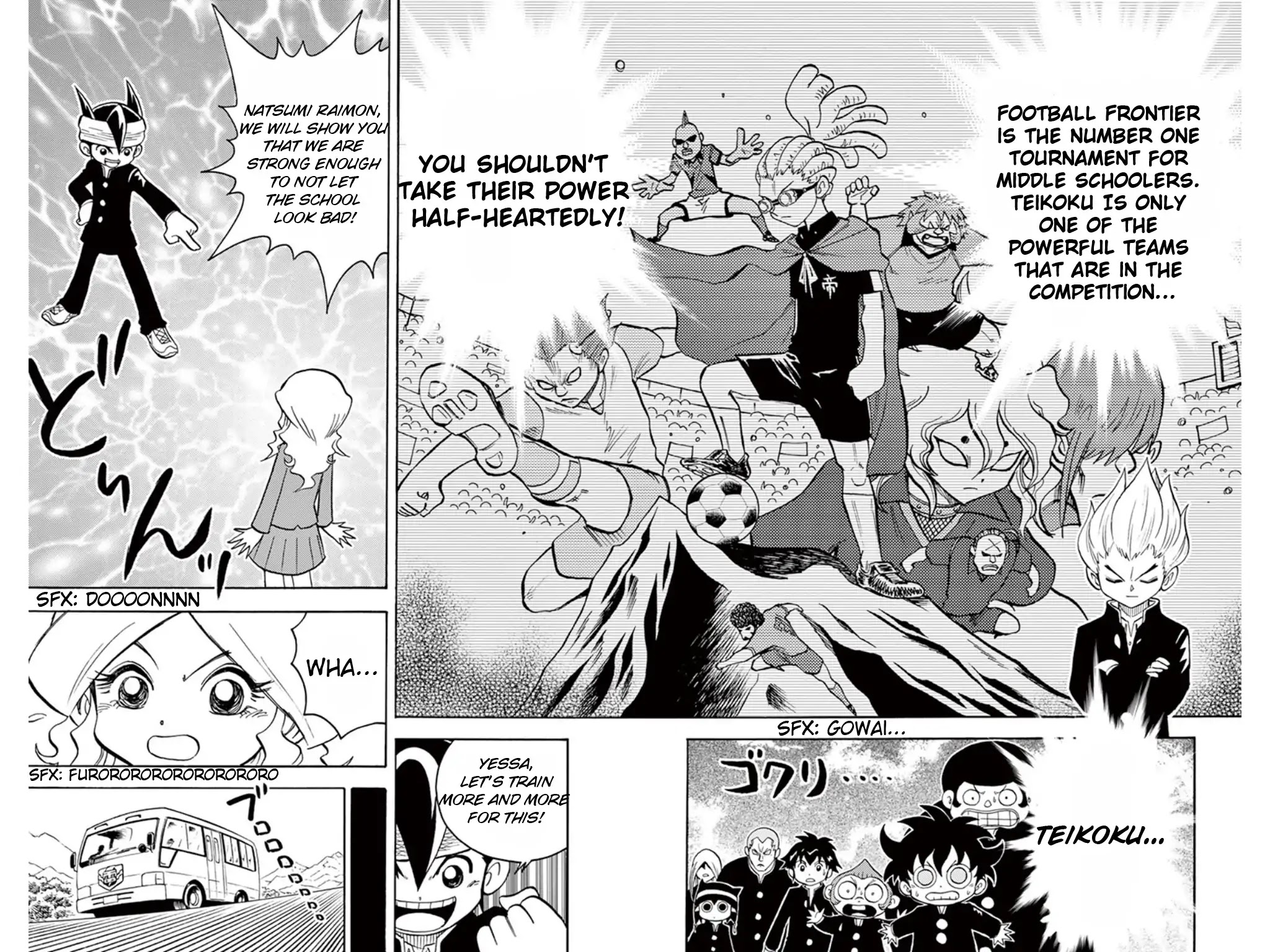 Inazuma Eleven Chapter 8 page 8 - Chapter 8: Aim for Victory! Super Hard Training Camp!