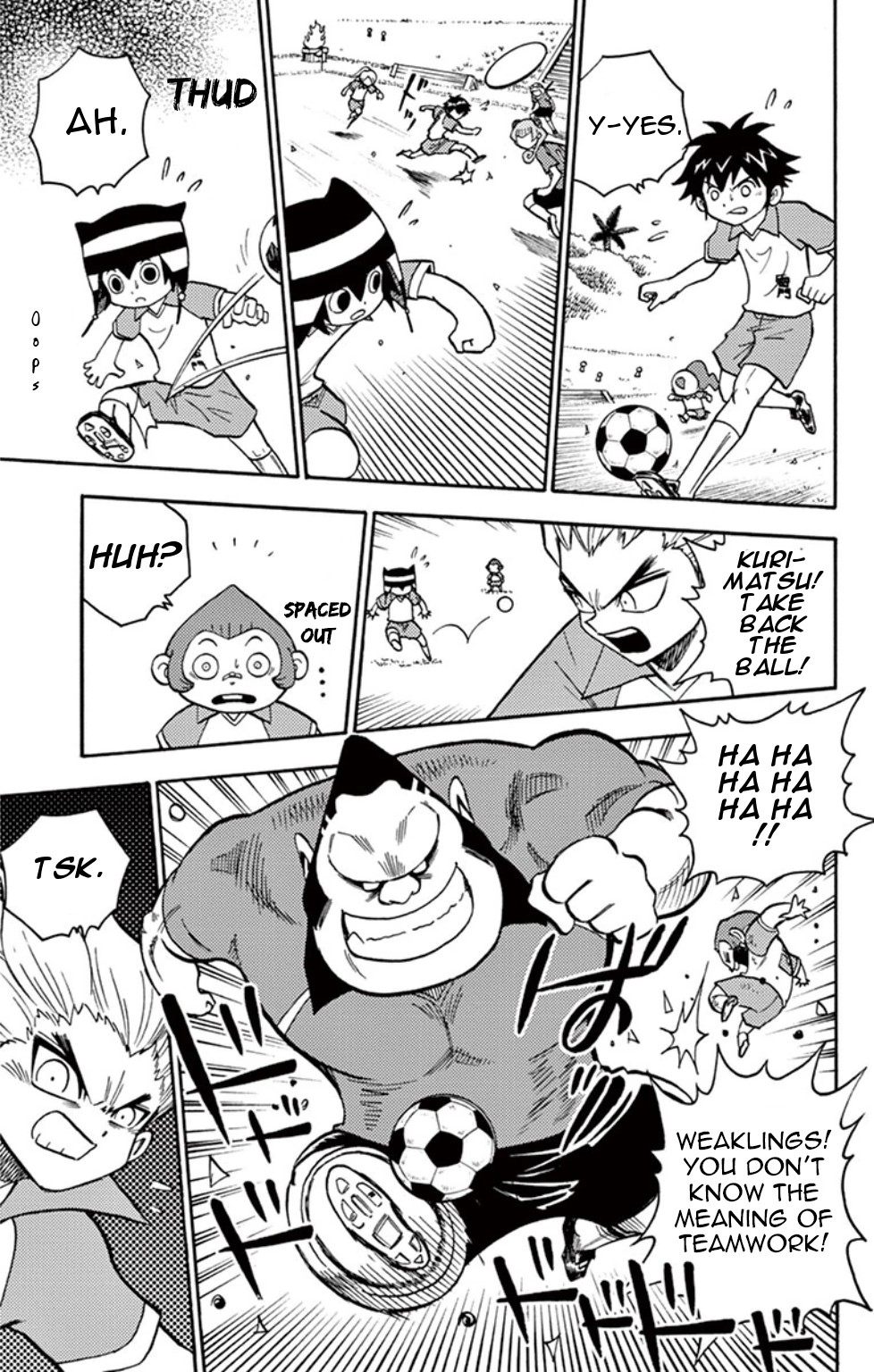 Inazuma Eleven Chapter 9 page 13 - Chapter 9: Opening! the Football Frontier