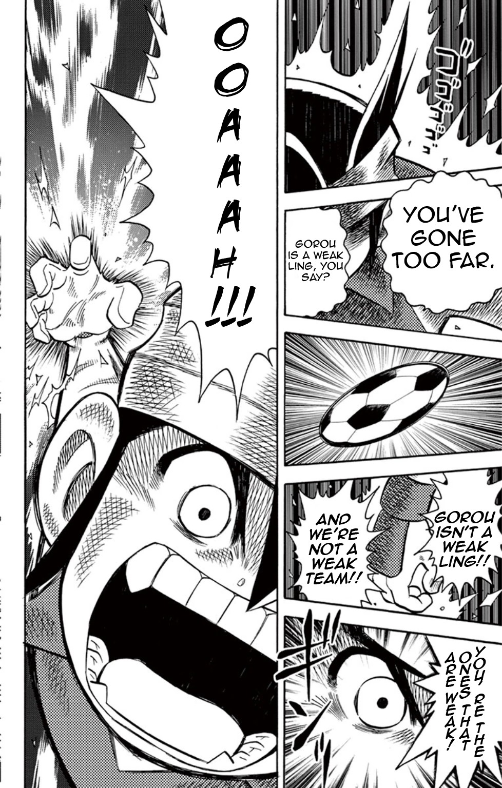 Inazuma Eleven Chapter 9 page 33 - Chapter 9: Opening! the Football Frontier