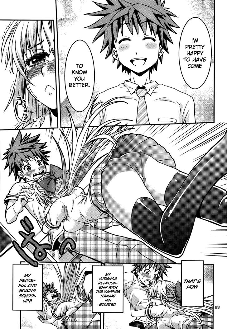 Inbura! - Bishoujo Kyuuketsuki no Hazukashii Himitsu Chapter 1 page 23 - Chapter 1 : Read Online