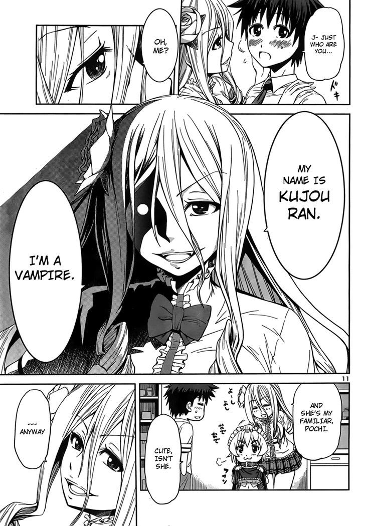 Inbura! - Bishoujo Kyuuketsuki no Hazukashii Himitsu Chapter 5 page 11 - Chapter 5 : Ancestry of the Itanami Family