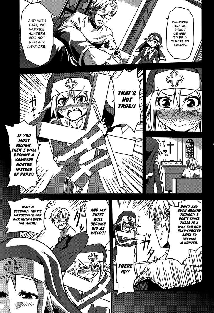 Inbura! - Bishoujo Kyuuketsuki no Hazukashii Himitsu Chapter 8 page 13 - Chapter 8 : The Archenemy is Big Breasted?!