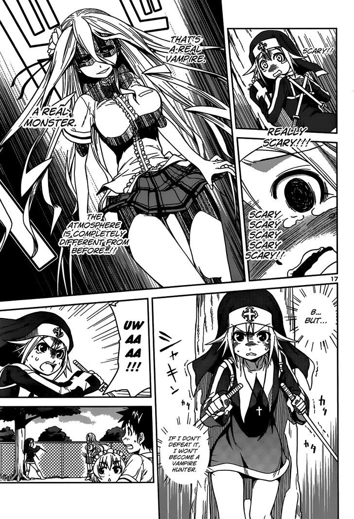 Inbura! - Bishoujo Kyuuketsuki no Hazukashii Himitsu Chapter 8 page 19 - Chapter 8 : The Archenemy is Big Breasted?!