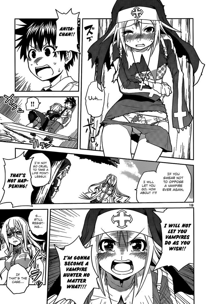 Inbura! - Bishoujo Kyuuketsuki no Hazukashii Himitsu Chapter 8 page 21 - Chapter 8 : The Archenemy is Big Breasted?!