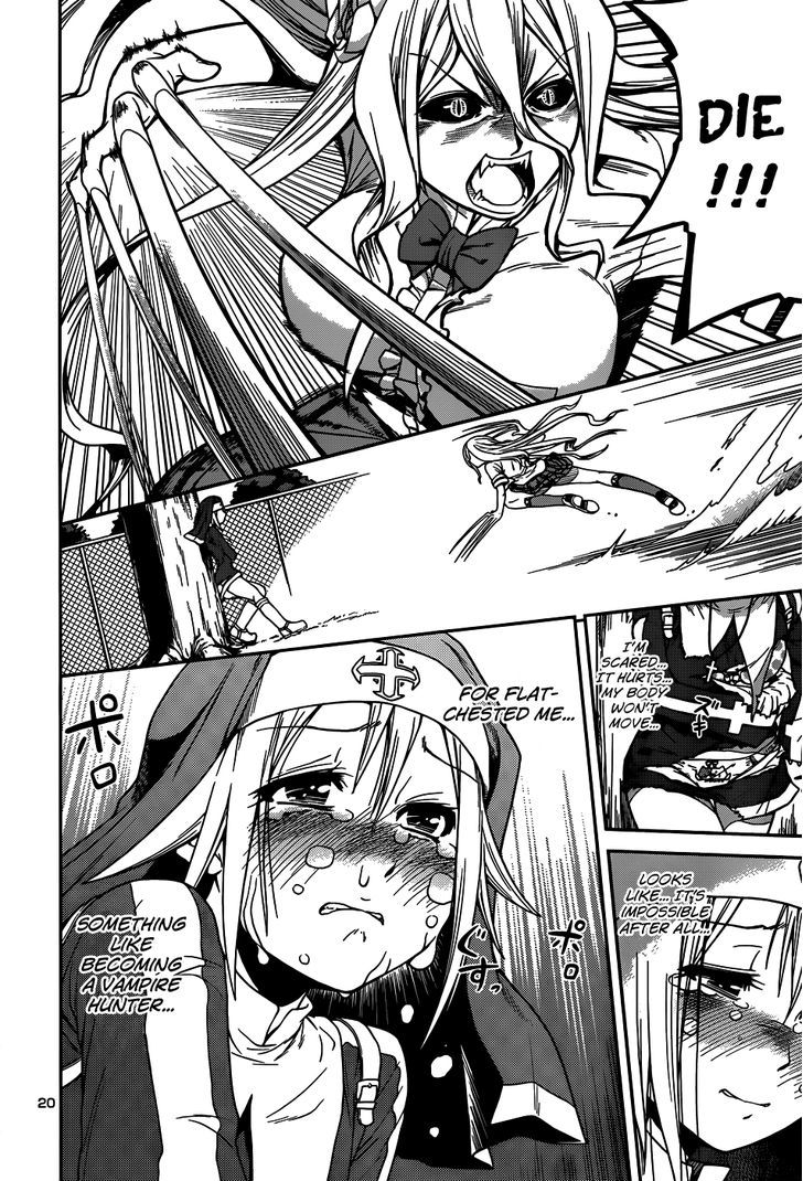 Inbura! - Bishoujo Kyuuketsuki no Hazukashii Himitsu Chapter 8 page 22 - Chapter 8 : The Archenemy is Big Breasted?!
