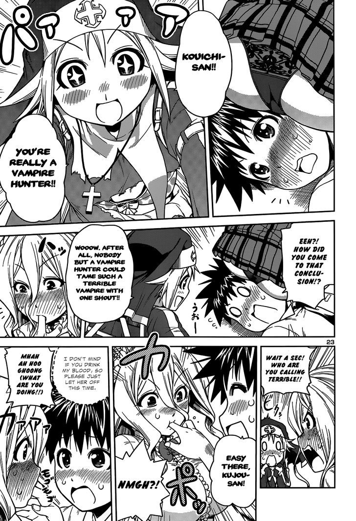 Inbura! - Bishoujo Kyuuketsuki no Hazukashii Himitsu Chapter 8 page 25 - Chapter 8 : The Archenemy is Big Breasted?!