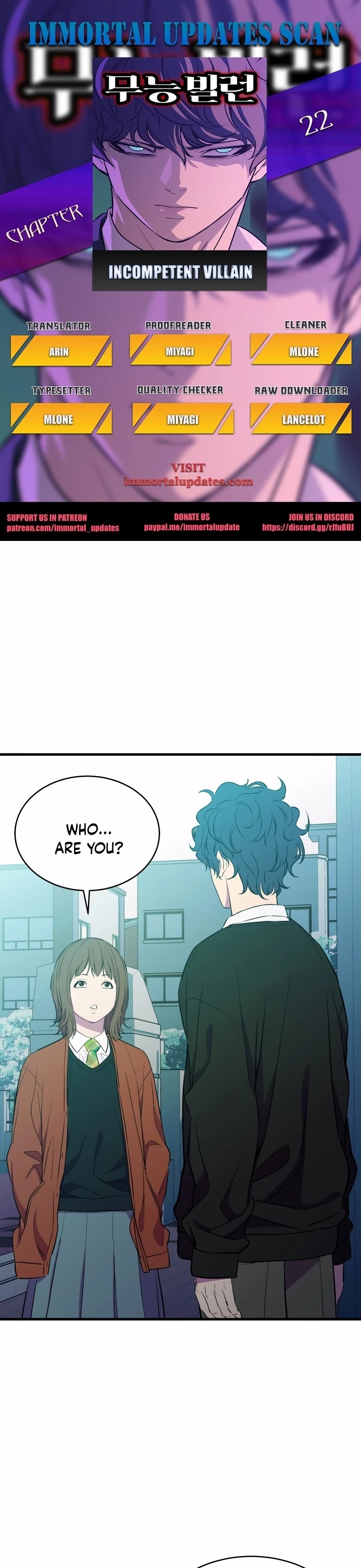 Incompetent Villain Chapter 22 page 1 - Chapter 22