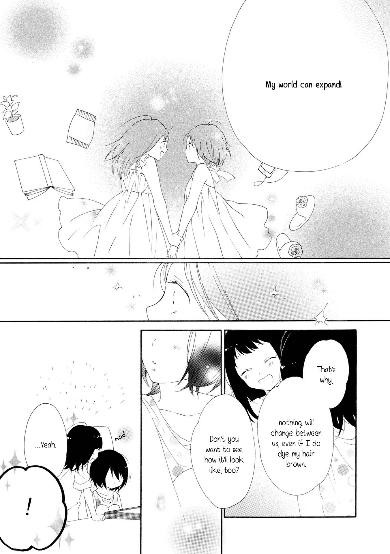 Incomplete Girl Chapter 4 page 9 - Chapter 4: Rain, Brown Hair, Salamandra