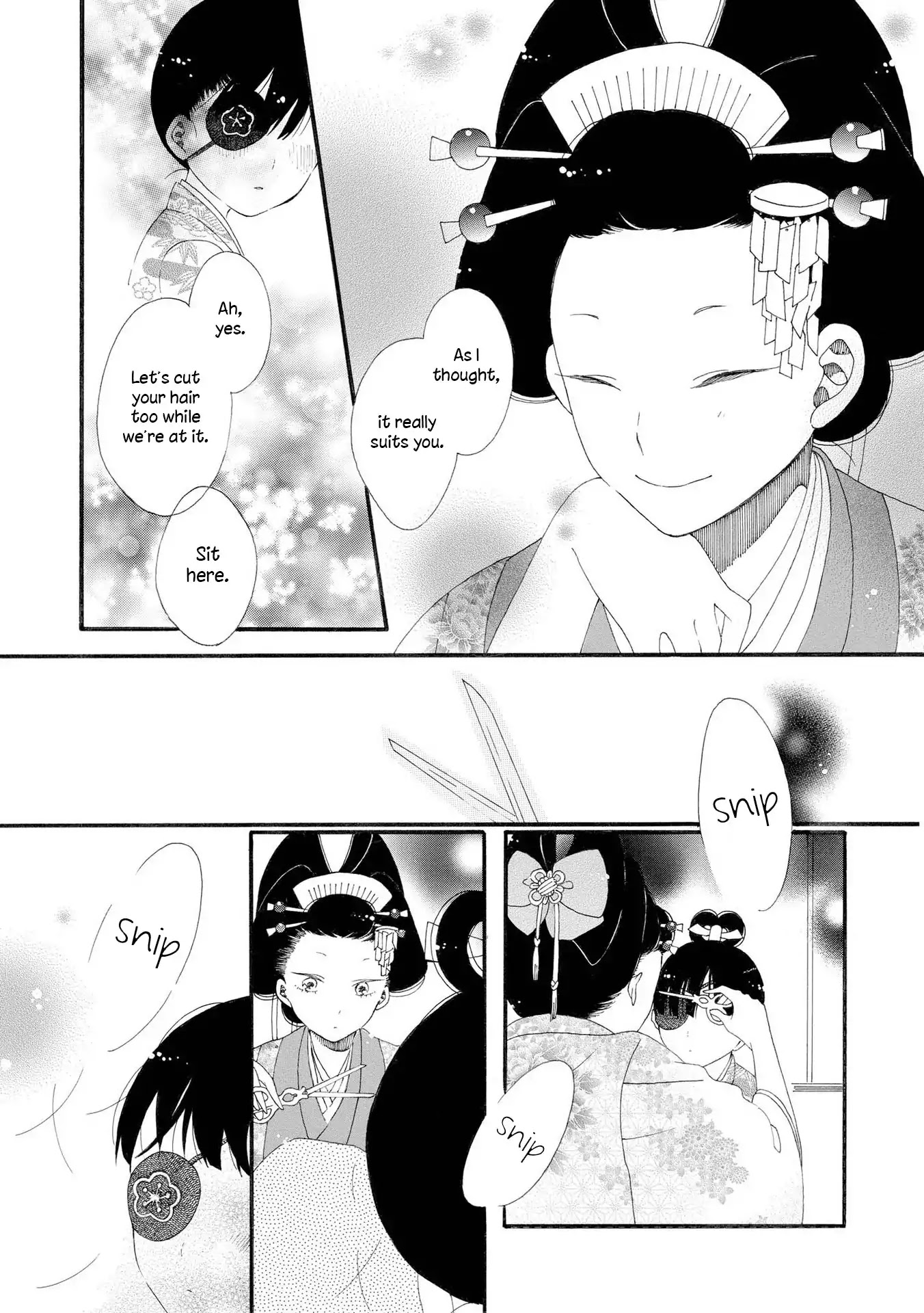Incomplete Girl Chapter 6 page 19 - Chapter 6: Your Gaze Through the Thousand Year Comb