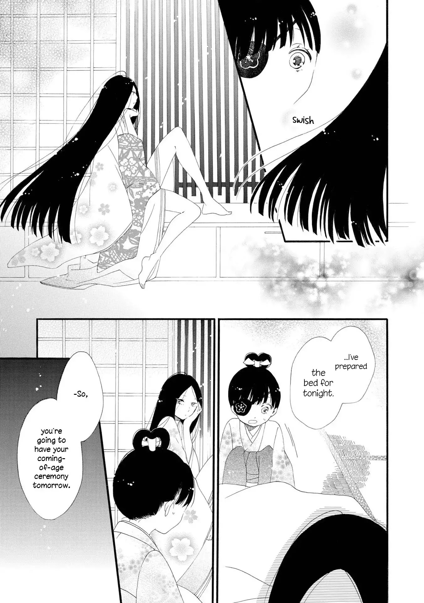 Incomplete Girl Chapter 6 page 23 - Chapter 6: Your Gaze Through the Thousand Year Comb