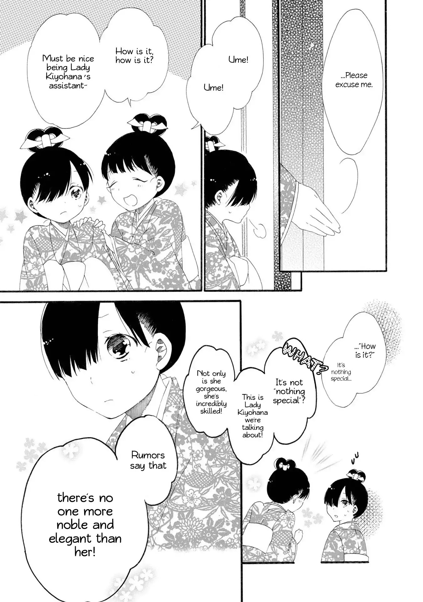 Incomplete Girl Chapter 6 page 5 - Chapter 6: Your Gaze Through the Thousand Year Comb